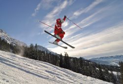 Ski-Sportler